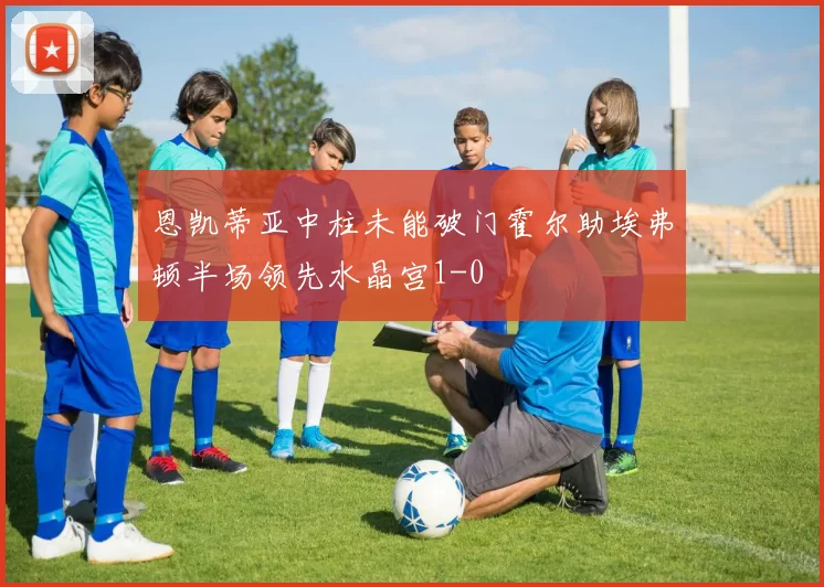 恩凯蒂亚中柱未能破门霍尔助埃弗顿半场领先水晶宫1-0